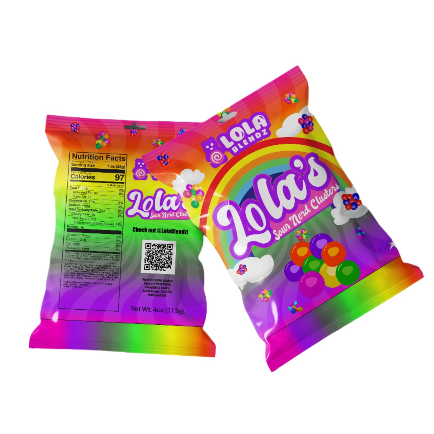 Lola's Sour Nerd Clusters