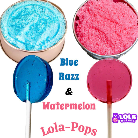 Lola-Pops Sweet Lollipops and Sour Powder